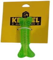 Kennel Rubber Flavoured Line Bone Chew & Teething Toy With Spikes